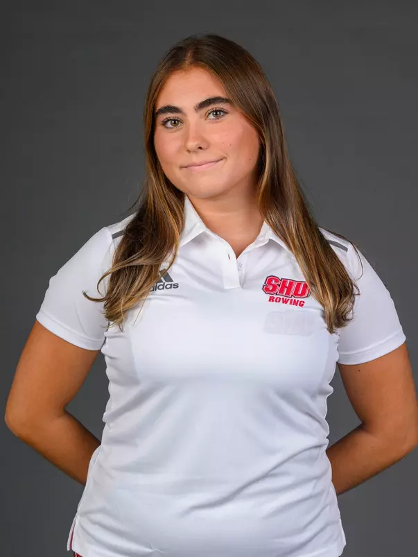Sophie Pevzner. A Media Day was held today for the SHU Women's Equestrian, Men's Ice Hockey, Men's Wrestling, and Women's Rowing teams at the Martire Family Arena, Sacred Heart Universary, Fairfield, CT. Tuesday, September 1, 2026. Photo by: Mark F. Conrad