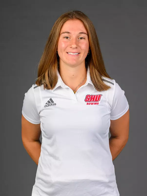 Drew DiTullio. A Media Day was held today for the SHU Women's Equestrian, Men's Ice Hockey, Men's Wrestling, and Women's Rowing teams at the Martire Family Arena, Sacred Heart Universary, Fairfield, CT. Tuesday, September 1, 2026. Photo by: Mark F. Conrad