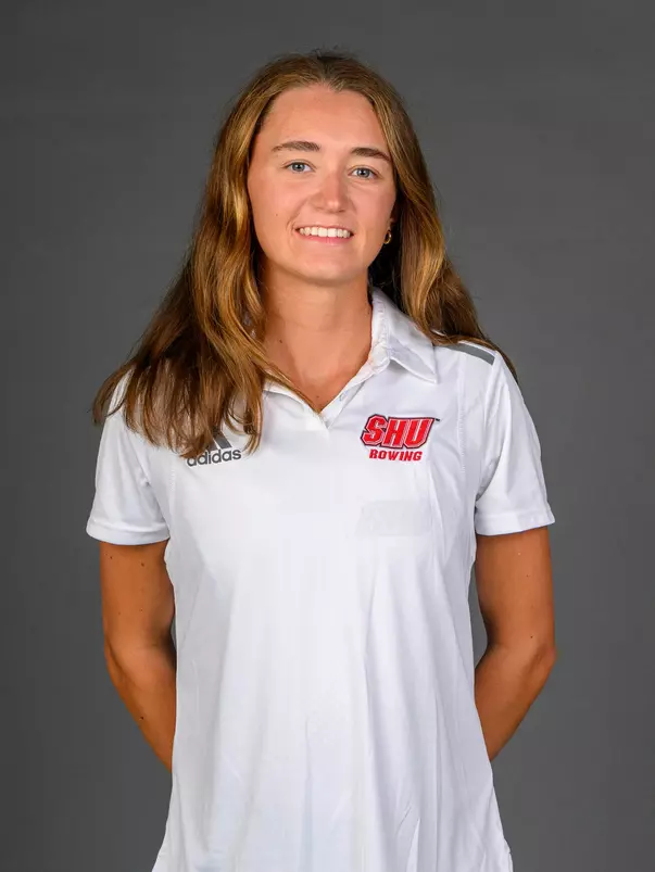 Sofia Fisher. A Media Day was held today for the SHU Women's Equestrian, Men's Ice Hockey, Men's Wrestling, and Women's Rowing teams at the Martire Family Arena, Sacred Heart Universary, Fairfield, CT. Tuesday, September 1, 2026. Photo by: Mark F. Conrad