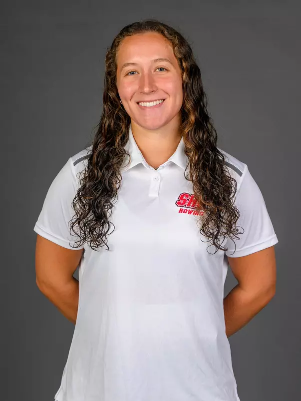 Caitlyn Bergman. A Media Day was held today for the SHU Women's Equestrian, Men's Ice Hockey, Men's Wrestling, and Women's Rowing teams at the Martire Family Arena, Sacred Heart Universary, Fairfield, CT. Tuesday, September 1, 2026. Photo by: Mark F. Conrad