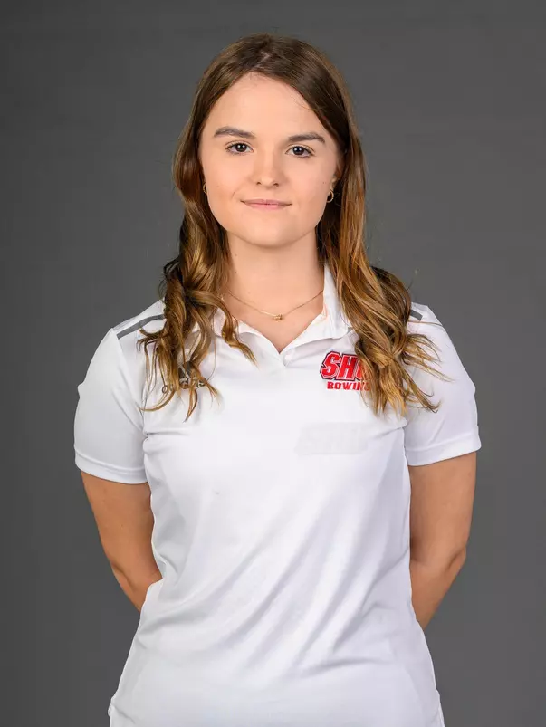 Casey Leaver. A Media Day was held today for the SHU Women's Equestrian, Men's Ice Hockey, Men's Wrestling, and Women's Rowing teams at the Martire Family Arena, Sacred Heart Universary, Fairfield, CT. Tuesday, September 1, 2026. Photo by: Mark F. Conrad