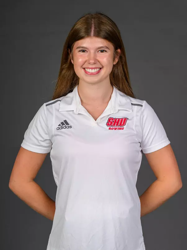 Grace Pepe. A Media Day was held today for the SHU Women's Equestrian, Men's Ice Hockey, Men's Wrestling, and Women's Rowing teams at the Martire Family Arena, Sacred Heart Universary, Fairfield, CT. Tuesday, September 1, 2026. Photo by: Mark F. Conrad