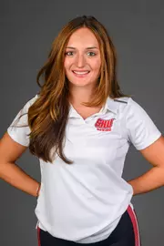 Ava Del Greco. A Media Day was held today for the SHU Women's Equestrian, Men's Ice Hockey, Men's Wrestling, and Women's Rowing teams at the Martire Family Arena, Sacred Heart Universary, Fairfield, CT. Tuesday, September 1, 2026. Photo by: Mark F. Conrad