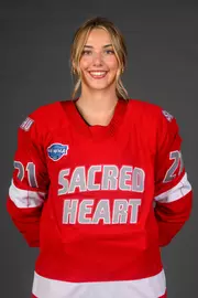 Sara Gerdel. A Media Day was held today for the SHU Women's Swimming and Diving, Women's Wrestling, Women's Ice Hockey, and Women's Bowling teams at the Martire Family Arena, Sacred Heart Universary, Fairfield, CT. Wednesday, September 2, 2026. Photo by: Mark F. Conrad