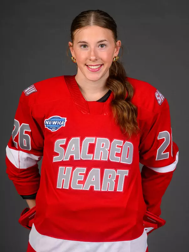Claire Severn. A Media Day was held today for the SHU Women's Swimming and Diving, Women's Wrestling, Women's Ice Hockey, and Women's Bowling teams at the Martire Family Arena, Sacred Heart Universary, Fairfield, CT. Wednesday, September 2, 2026. Photo by: Mark F. Conrad