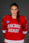 Taylor Elliott. A Media Day was held today for the SHU Women's Swimming and Diving, Women's Wrestling, Women's Ice Hockey, and Women's Bowling teams at the Martire Family Arena, Sacred Heart Universary, Fairfield, CT. Wednesday, September 2, 2026. Photo by: Mark F. Conrad