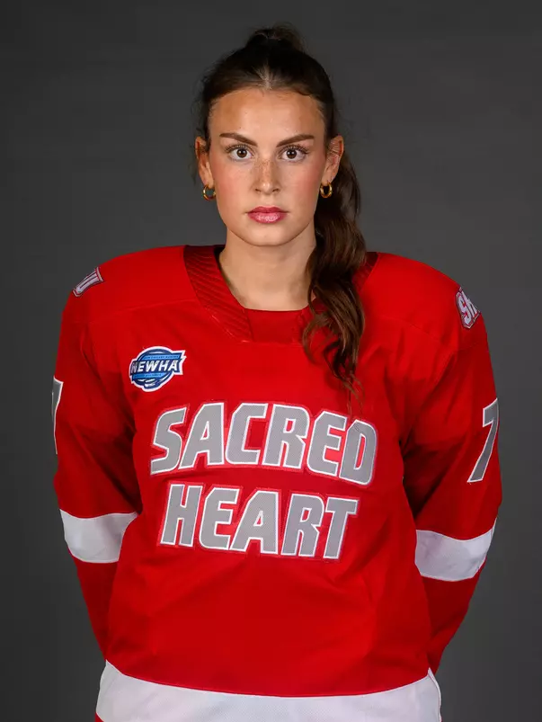 Taylor Elliott. A Media Day was held today for the SHU Women's Swimming and Diving, Women's Wrestling, Women's Ice Hockey, and Women's Bowling teams at the Martire Family Arena, Sacred Heart Universary, Fairfield, CT. Wednesday, September 2, 2026. Photo by: Mark F. Conrad