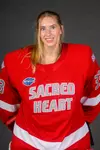 Lauren Larson. A Media Day was held today for the SHU Women's Swimming and Diving, Women's Wrestling, Women's Ice Hockey, and Women's Bowling teams at the Martire Family Arena, Sacred Heart Universary, Fairfield, CT. Wednesday, September 2, 2026. Photo by: Mark F. Conrad