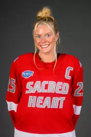 Grayson Limke. A Media Day was held today for the SHU Women's Swimming and Diving, Women's Wrestling, Women's Ice Hockey, and Women's Bowling teams at the Martire Family Arena, Sacred Heart Universary, Fairfield, CT. Wednesday, September 2, 2026. Photo by: Mark F. Conrad