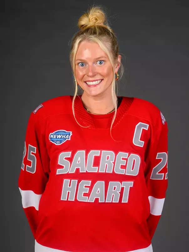 Grayson Limke. A Media Day was held today for the SHU Women's Swimming and Diving, Women's Wrestling, Women's Ice Hockey, and Women's Bowling teams at the Martire Family Arena, Sacred Heart Universary, Fairfield, CT. Wednesday, September 2, 2026. Photo by: Mark F. Conrad