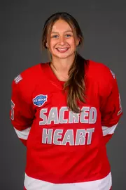 Peyton Bennetts. A Media Day was held today for the SHU Women's Swimming and Diving, Women's Wrestling, Women's Ice Hockey, and Women's Bowling teams at the Martire Family Arena, Sacred Heart Universary, Fairfield, CT. Wednesday, September 2, 2026. Photo by: Mark F. Conrad