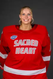 Erika Lind. A Media Day was held today for the SHU Women's Swimming and Diving, Women's Wrestling, Women's Ice Hockey, and Women's Bowling teams at the Martire Family Arena, Sacred Heart Universary, Fairfield, CT. Wednesday, September 2, 2026. Photo by: Mark F. Conrad