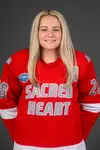 Isabella Chaput. A Media Day was held today for the SHU Women's Swimming and Diving, Women's Wrestling, Women's Ice Hockey, and Women's Bowling teams at the Martire Family Arena, Sacred Heart Universary, Fairfield, CT. Wednesday, September 2, 2026. Photo by: Mark F. Conrad