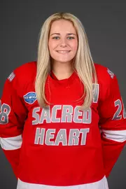 Isabella Chaput. A Media Day was held today for the SHU Women's Swimming and Diving, Women's Wrestling, Women's Ice Hockey, and Women's Bowling teams at the Martire Family Arena, Sacred Heart Universary, Fairfield, CT. Wednesday, September 2, 2026. Photo by: Mark F. Conrad