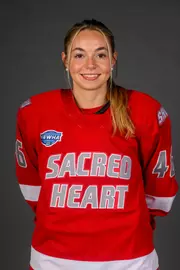 Ally Cohen. A Media Day was held today for the SHU Women's Swimming and Diving, Women's Wrestling, Women's Ice Hockey, and Women's Bowling teams at the Martire Family Arena, Sacred Heart Universary, Fairfield, CT. Wednesday, September 2, 2026. Photo by: Mark F. Conrad