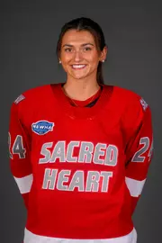 Addie Bowlby. A Media Day was held today for the SHU Women's Swimming and Diving, Women's Wrestling, Women's Ice Hockey, and Women's Bowling teams at the Martire Family Arena, Sacred Heart Universary, Fairfield, CT. Wednesday, September 2, 2026. Photo by: Mark F. Conrad
