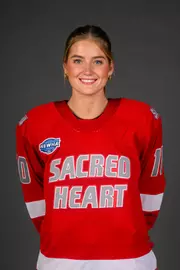 Ella Holm. A Media Day was held today for the SHU Women's Swimming and Diving, Women's Wrestling, Women's Ice Hockey, and Women's Bowling teams at the Martire Family Arena, Sacred Heart Universary, Fairfield, CT. Wednesday, September 2, 2026. Photo by: Mark F. Conrad