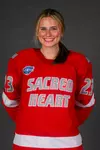 Shae Carroll. A Media Day was held today for the SHU Women's Swimming and Diving, Women's Wrestling, Women's Ice Hockey, and Women's Bowling teams at the Martire Family Arena, Sacred Heart Universary, Fairfield, CT. Wednesday, September 2, 2026. Photo by: Mark F. Conrad