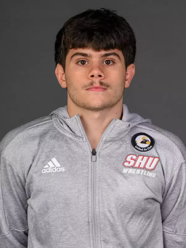 Michael Baker. A Media Day was held today for the SHU Women's Equestrian, Men's Ice Hockey, Men's Wrestling, and Women's Rowing teams at the Martire Family Arena, Sacred Heart Universary, Fairfield, CT. Tuesday, September 1, 2026. Photo by: Mark F. Conrad