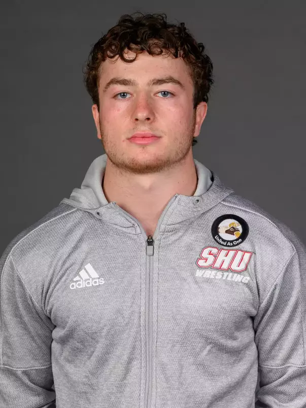 Corey Iannucci. A Media Day was held today for the SHU Women's Equestrian, Men's Ice Hockey, Men's Wrestling, and Women's Rowing teams at the Martire Family Arena, Sacred Heart Universary, Fairfield, CT. Tuesday, September 1, 2026. Photo by: Mark F. Conrad