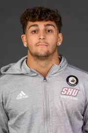 Jack DiBenedetto. A Media Day was held today for the SHU Women's Equestrian, Men's Ice Hockey, Men's Wrestling, and Women's Rowing teams at the Martire Family Arena, Sacred Heart Universary, Fairfield, CT. Tuesday, September 1, 2026. Photo by: Mark F. Conrad