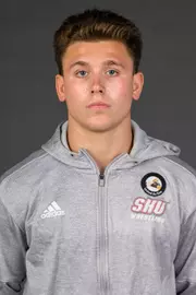 Joe Tornambe. A Media Day was held today for the SHU Women's Equestrian, Men's Ice Hockey, Men's Wrestling, and Women's Rowing teams at the Martire Family Arena, Sacred Heart Universary, Fairfield, CT. Tuesday, September 1, 2026. Photo by: Mark F. Conrad