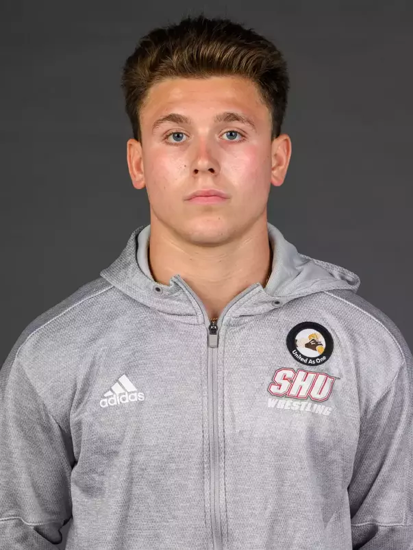 Joe Tornambe. A Media Day was held today for the SHU Women's Equestrian, Men's Ice Hockey, Men's Wrestling, and Women's Rowing teams at the Martire Family Arena, Sacred Heart Universary, Fairfield, CT. Tuesday, September 1, 2026. Photo by: Mark F. Conrad