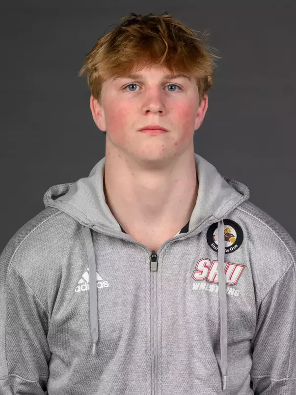 John Sheehy. A Media Day was held today for the SHU Women's Equestrian, Men's Ice Hockey, Men's Wrestling, and Women's Rowing teams at the Martire Family Arena, Sacred Heart Universary, Fairfield, CT. Tuesday, September 1, 2026. Photo by: Mark F. Conrad
