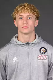 Anthony Mann. A Media Day was held today for the SHU Women's Equestrian, Men's Ice Hockey, Men's Wrestling, and Women's Rowing teams at the Martire Family Arena, Sacred Heart Universary, Fairfield, CT. Tuesday, September 1, 2026. Photo by: Mark F. Conrad
