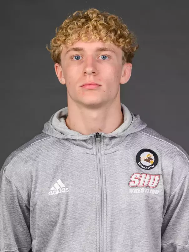 Anthony Mann. A Media Day was held today for the SHU Women's Equestrian, Men's Ice Hockey, Men's Wrestling, and Women's Rowing teams at the Martire Family Arena, Sacred Heart Universary, Fairfield, CT. Tuesday, September 1, 2026. Photo by: Mark F. Conrad