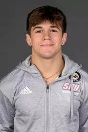 Anthony Clem. A Media Day was held today for the SHU Women's Equestrian, Men's Ice Hockey, Men's Wrestling, and Women's Rowing teams at the Martire Family Arena, Sacred Heart Universary, Fairfield, CT. Tuesday, September 1, 2026. Photo by: Mark F. Conrad