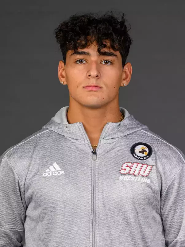 Antonio Jimenez. A Media Day was held today for the SHU Women's Equestrian, Men's Ice Hockey, Men's Wrestling, and Women's Rowing teams at the Martire Family Arena, Sacred Heart Universary, Fairfield, CT. Tuesday, September 1, 2026. Photo by: Mark F. Conrad
