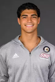 Nick Mackland Rivera. A Media Day was held today for the SHU Women's Equestrian, Men's Ice Hockey, Men's Wrestling, and Women's Rowing teams at the Martire Family Arena, Sacred Heart Universary, Fairfield, CT. Tuesday, September 1, 2026. Photo by: Mark F. Conrad