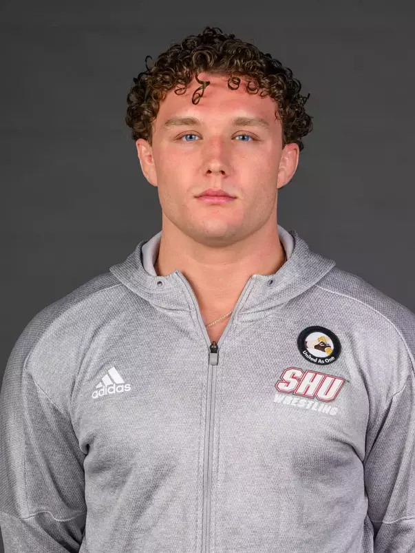 Brendan Gilchrist. A Media Day was held today for the SHU Women's Equestrian, Men's Ice Hockey, Men's Wrestling, and Women's Rowing teams at the Martire Family Arena, Sacred Heart Universary, Fairfield, CT. Tuesday, September 1, 2026. Photo by: Mark F. Conrad