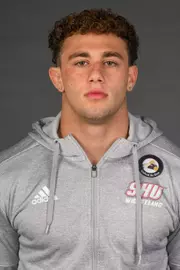 AJ DiGiovanni. A Media Day was held today for the SHU Women's Equestrian, Men's Ice Hockey, Men's Wrestling, and Women's Rowing teams at the Martire Family Arena, Sacred Heart Universary, Fairfield, CT. Tuesday, September 1, 2026. Photo by: Mark F. Conrad