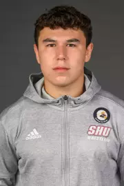 Ryan Hayes. A Media Day was held today for the SHU Women's Equestrian, Men's Ice Hockey, Men's Wrestling, and Women's Rowing teams at the Martire Family Arena, Sacred Heart Universary, Fairfield, CT. Tuesday, September 1, 2026. Photo by: Mark F. Conrad
