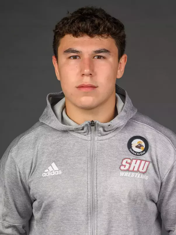 Ryan Hayes. A Media Day was held today for the SHU Women's Equestrian, Men's Ice Hockey, Men's Wrestling, and Women's Rowing teams at the Martire Family Arena, Sacred Heart Universary, Fairfield, CT. Tuesday, September 1, 2026. Photo by: Mark F. Conrad