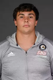 Connor White. A Media Day was held today for the SHU Women's Equestrian, Men's Ice Hockey, Men's Wrestling, and Women's Rowing teams at the Martire Family Arena, Sacred Heart Universary, Fairfield, CT. Tuesday, September 1, 2026. Photo by: Mark F. Conrad