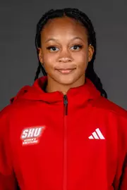 Jada Agurs. A Media Day was held today for the SHU Women's Swimming and Diving, Women's Wrestling, Women's Ice Hockey, and Women's Bowling teams at the Martire Family Arena, Sacred Heart Universary, Fairfield, CT. Wednesday, September 2, 2026. Photo by: Mark F. Conrad