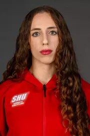 Gabrielle Heffez. A Media Day was held today for the SHU Women's Swimming and Diving, Women's Wrestling, Women's Ice Hockey, and Women's Bowling teams at the Martire Family Arena, Sacred Heart Universary, Fairfield, CT. Wednesday, September 2, 2026. Photo by: Mark F. Conrad