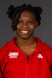Adriana Haskin. A Media Day was held today for the SHU Women's Swimming and Diving, Women's Wrestling, Women's Ice Hockey, and Women's Bowling teams at the Martire Family Arena, Sacred Heart Universary, Fairfield, CT. Wednesday, September 2, 2026. Photo by: Mark F. Conrad