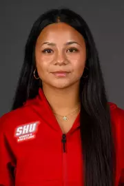 Mia Graham. A Media Day was held today for the SHU Women's Swimming and Diving, Women's Wrestling, Women's Ice Hockey, and Women's Bowling teams at the Martire Family Arena, Sacred Heart Universary, Fairfield, CT. Wednesday, September 2, 2026. Photo by: Mark F. Conrad