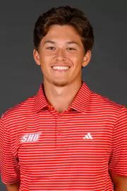 Andrew Hahn. A Media Day was held for the Women's Rugby, Golf, Dance, Men's Cross Country, and Cheer teams at the Martire Family Arena, Sacred Heart University, Fairfield, CT. Tuesday, August 25, 2026. Photo by: Mark F. Conrad