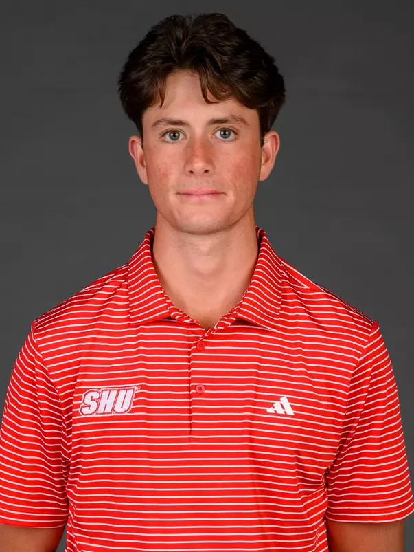 James Bradley. A Media Day was held for the Women's Rugby, Golf, Dance, Men's Cross Country, and Cheer teams at the Martire Family Arena, Sacred Heart University, Fairfield, CT. Tuesday, August 25, 2026. Photo by: Mark F. Conrad