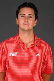 Leo Dixon. A Media Day was held for the Women's Rugby, Golf, Dance, Men's Cross Country, and Cheer teams at the Martire Family Arena, Sacred Heart University, Fairfield, CT. Tuesday, August 25, 2026. Photo by: Mark F. Conrad