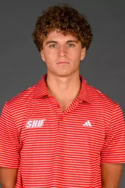 Luciano Moratinos. A Media Day was held for the Women's Rugby, Golf, Dance, Men's Cross Country, and Cheer teams at the Martire Family Arena, Sacred Heart University, Fairfield, CT. Tuesday, August 25, 2026. Photo by: Mark F. Conrad