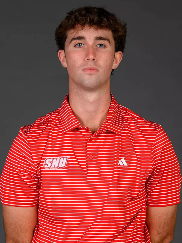 Ronan Mooney. A Media Day was held for the Women's Rugby, Golf, Dance, Men's Cross Country, and Cheer teams at the Martire Family Arena, Sacred Heart University, Fairfield, CT. Tuesday, August 25, 2026. Photo by: Mark F. Conrad