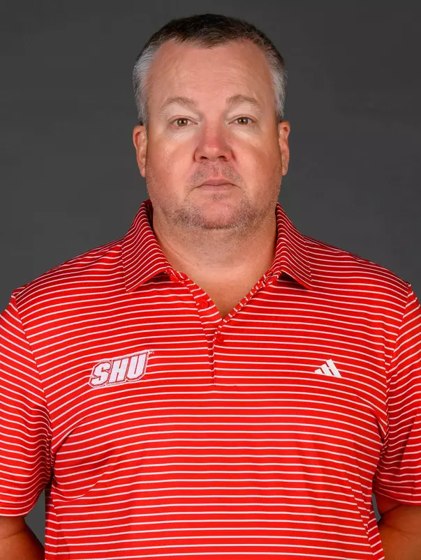 Stephen Sokol. A Media Day was held for the Women's Rugby, Golf, Dance, Men's Cross Country, and Cheer teams at the Martire Family Arena, Sacred Heart University, Fairfield, CT. Tuesday, August 25, 2026. Photo by: Mark F. Conrad