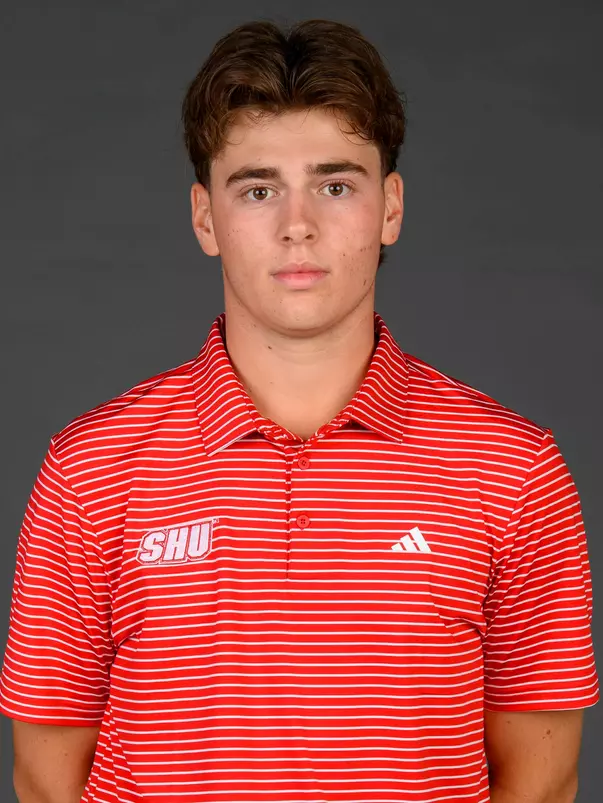 Thomas Buchard. A Media Day was held for the Women's Rugby, Golf, Dance, Men's Cross Country, and Cheer teams at the Martire Family Arena, Sacred Heart University, Fairfield, CT. Tuesday, August 25, 2026. Photo by: Mark F. Conrad