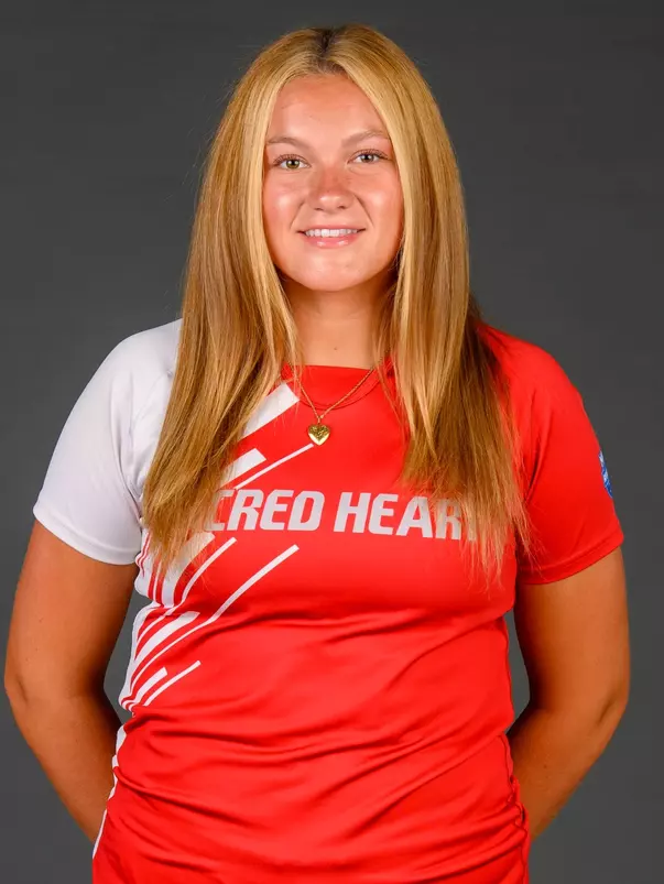 Bridget McGonigle. A Media Day was held for the Women's Rugby, Golf, Dance, Men's Cross Country, and Cheer teams at the Martire Family Arena, Sacred Heart University, Fairfield, CT. Tuesday, August 25, 2026. Photo by: Mark F. Conrad